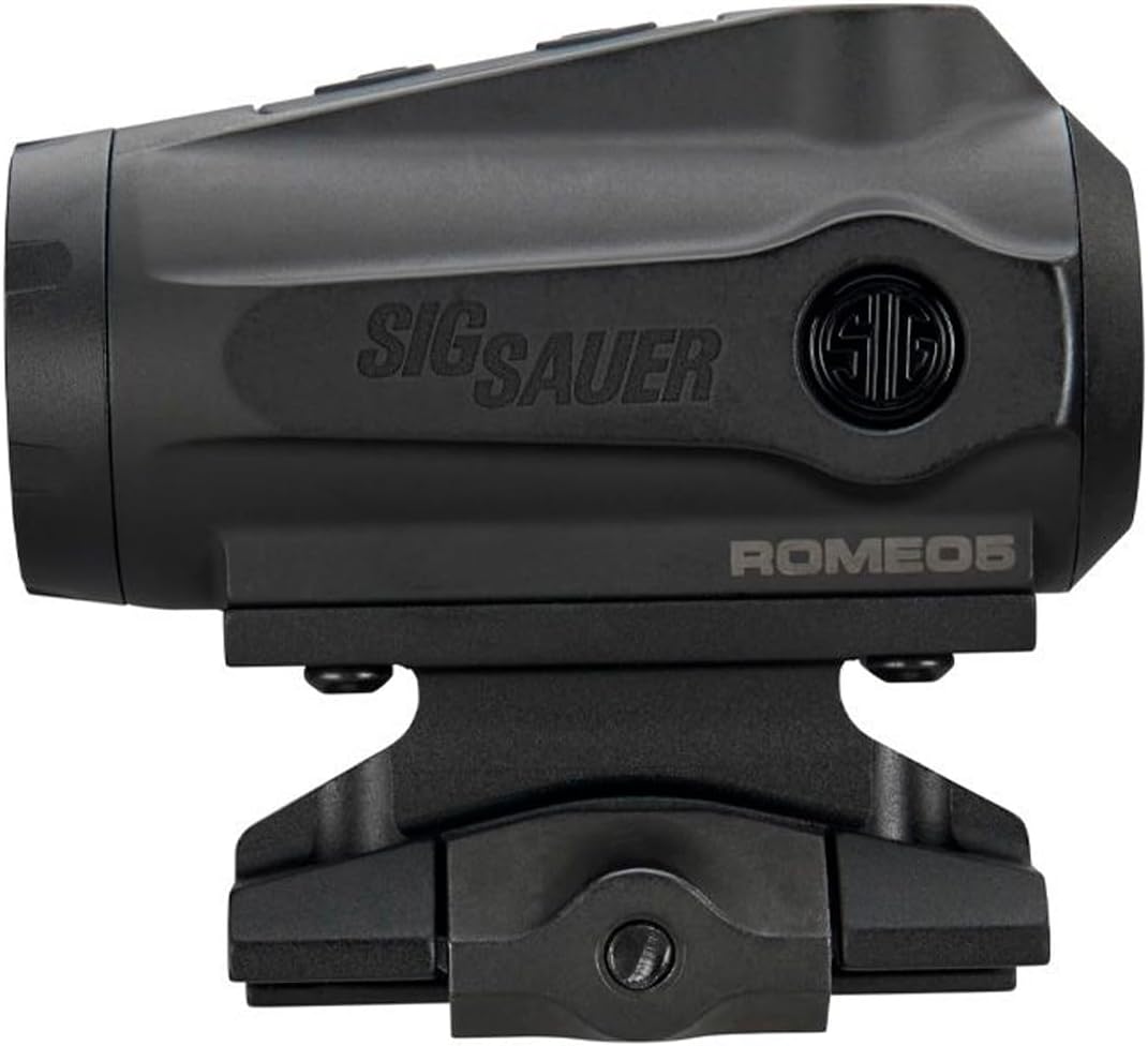 SIG SAUER ROMEO5 GEN I & GEN II 2 MOA Dot Sight - 1x20mm Compact Durable IPX-7 Waterproof Shooting Rifle Sight with Parallax-Free Optical Design & 12 Illumination Settings