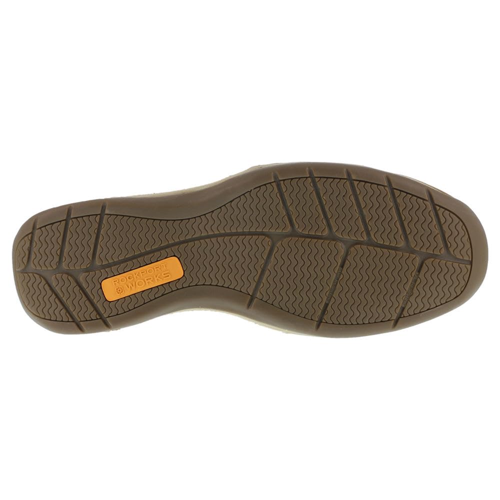 Boat Shoe,6,W,Brown,Steel,PR
