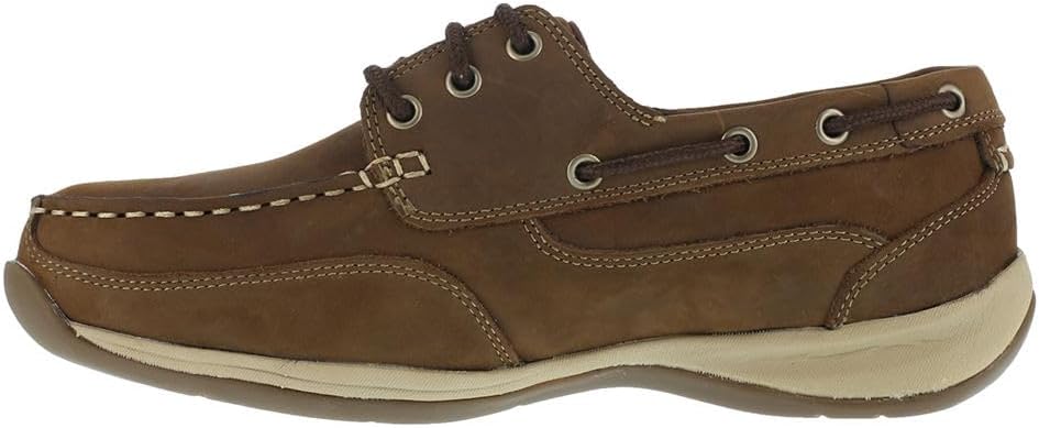Rockport Works Men's Sailing Club 3 Eye Tie Boat Shoe