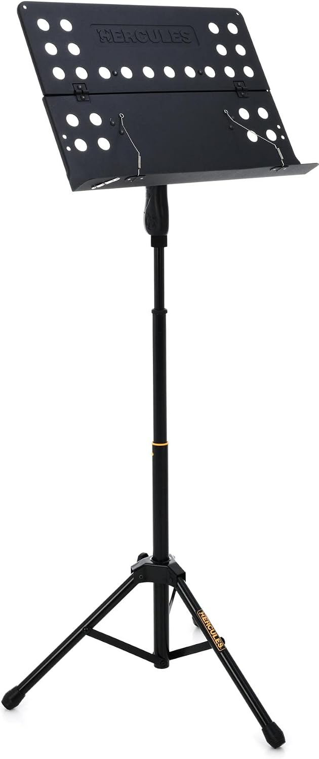 Hercules Stands BS418B Quik-N-EZ Orchestra Stand with Foldable Desk