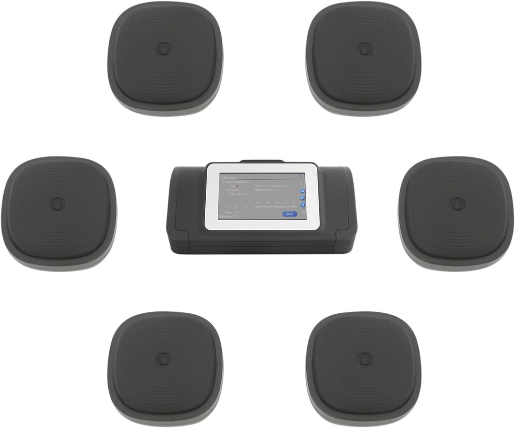 Split Musical Boxing, Wall Mounted Electric Smart Music Punching Machine for Training and Entertainment,Boxing for Kids and Adults, Six Targets