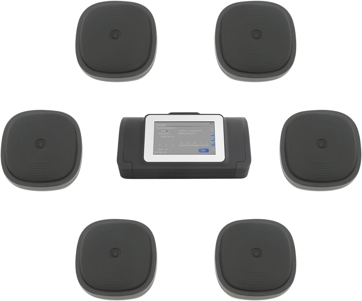 Split Musical Boxing, Wall Mounted Electric Smart Music Punching Machine for Training and Entertainment,Boxing for Kids and Adults, Six Targets