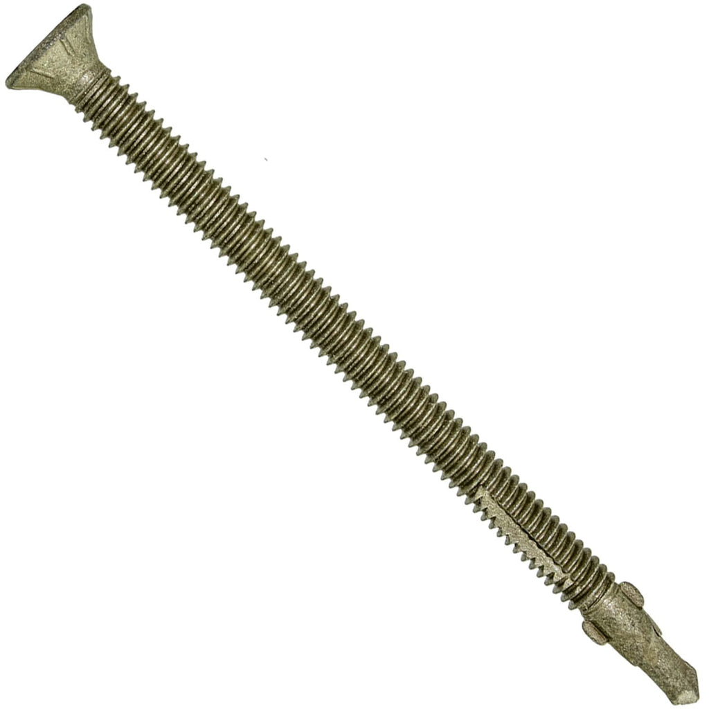 Jake Sales #14x4 Reamer Tek Torx/Star Head Self-Drilling Wood to Metal Screws - for Flatbeds, Trailers, or Where Fastening Wood to Steel - T-30 Torx Screw Head (Full Box - 1000 Screw Count)