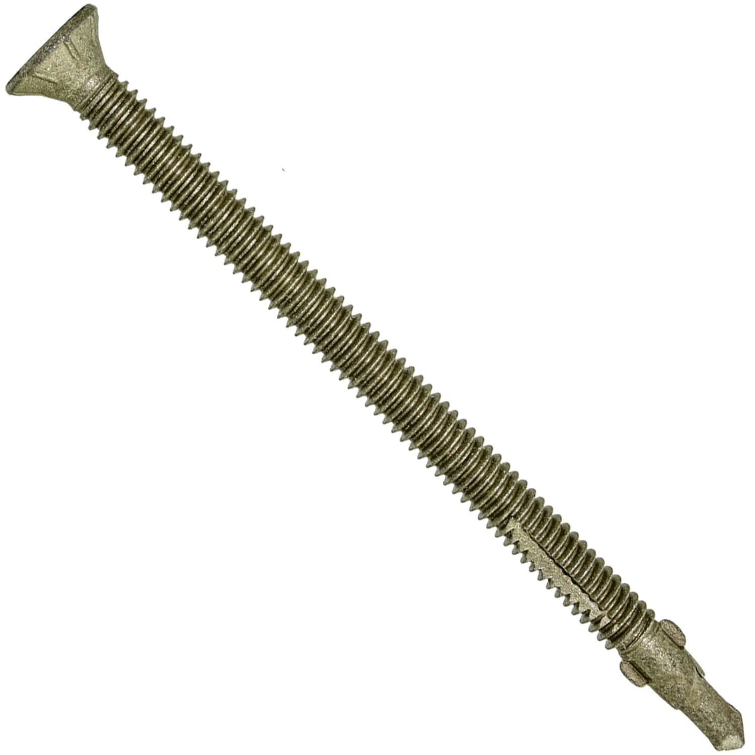 Jake Sales #14x4 Reamer Tek Torx/Star Head Self-Drilling Wood to Metal Screws - for Flatbeds, Trailers, or Where Fastening Wood to Steel - T-30 Torx Screw Head (Full Box - 1000 Screw Count)