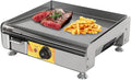 2300W Commercial Electric Frying Pan, Non Stick Temperature Controlled Multi-Functional Snack Kitchen Appliance, Teppanyaki, Pancake, Steak, Fried Rice, Fried Egg, Teppanyaki Squid, Etc