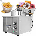 High Pressure Fryer, 3000W Commercial Countertop Electric Fried Chicken Machine, Stainless Steel Deep Frying Appliance