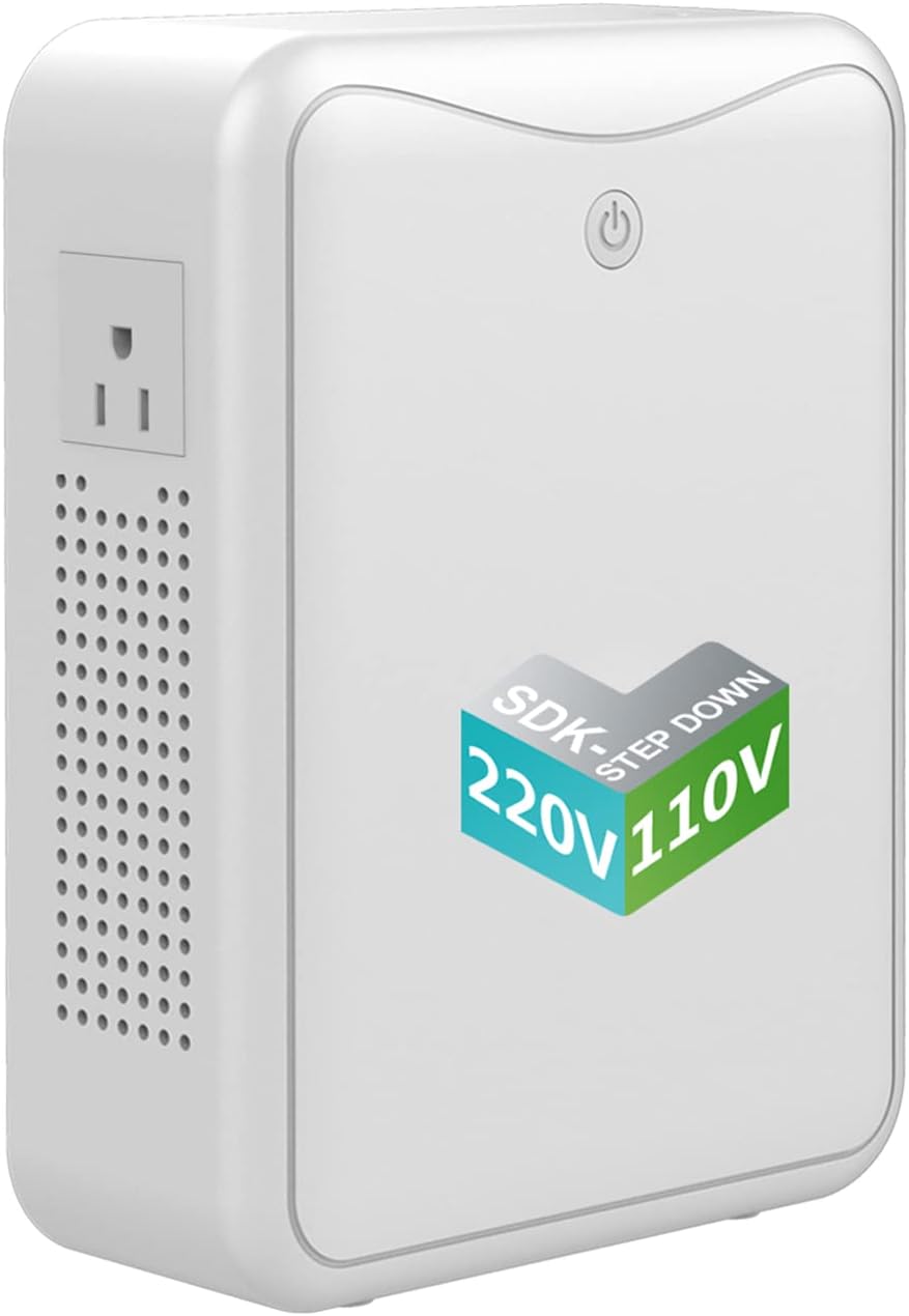 Voltage Converters 220v to 110v Step Down Transformer 3000w, No Noise, Suit for Air Fryer, Coffee Maker,for US Appliance Used in Europe，Using US and Japan Appliance in Asia or Europe
