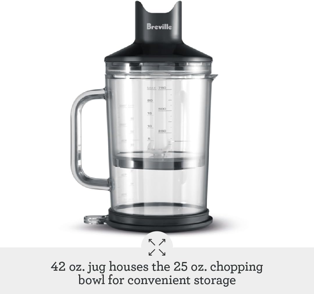 Breville BSB510XL Control Grip Immersion Blender, Brushed Stainless Steel