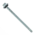 Fasteners Plus ST Fastening Maxx SteelBinder Metal to Metal #12 x 3 Galvanized Screws with EPDM Rubber Washer, 250-Count - Designed for Roofing and Siding Panels