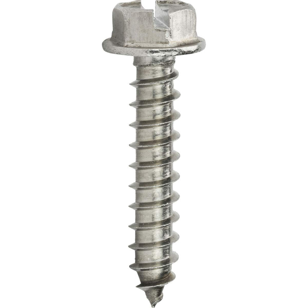 #10 x 2 Hex Head Sheet Metal Screws Self Tapping Stainless Steel Qty 500