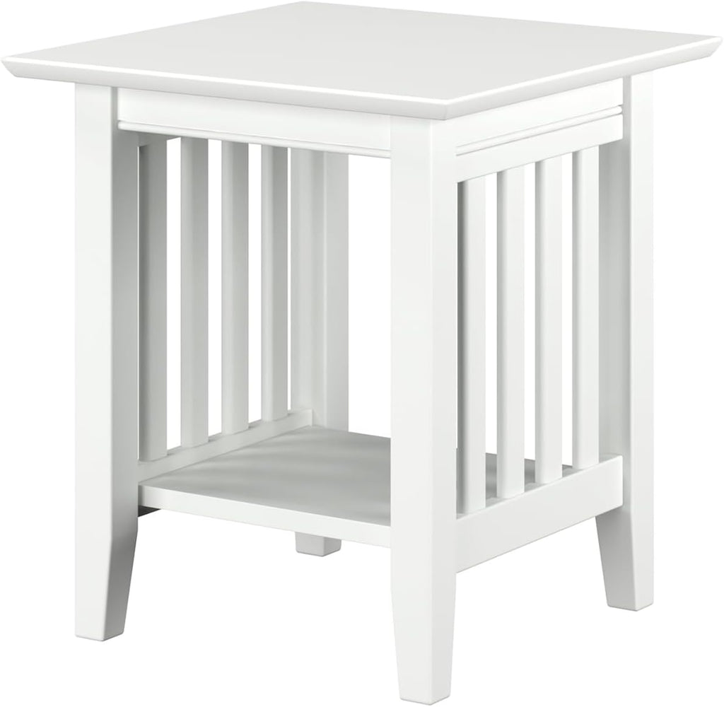 AFI, Mission End Table, White