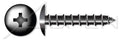 (2000 pcs) #10-12 X 2, Self-Tapping Sheet Metal Screws, Type A, Truss Phillips Drive, Steel, Black Oxide
