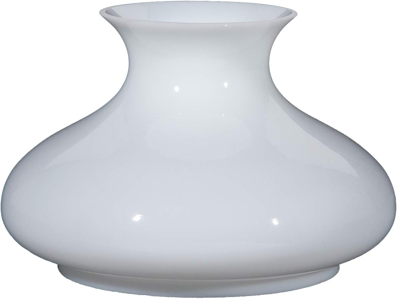 B&P Lamp® 7' Fitter Opal Tam-O-Shanter Shade