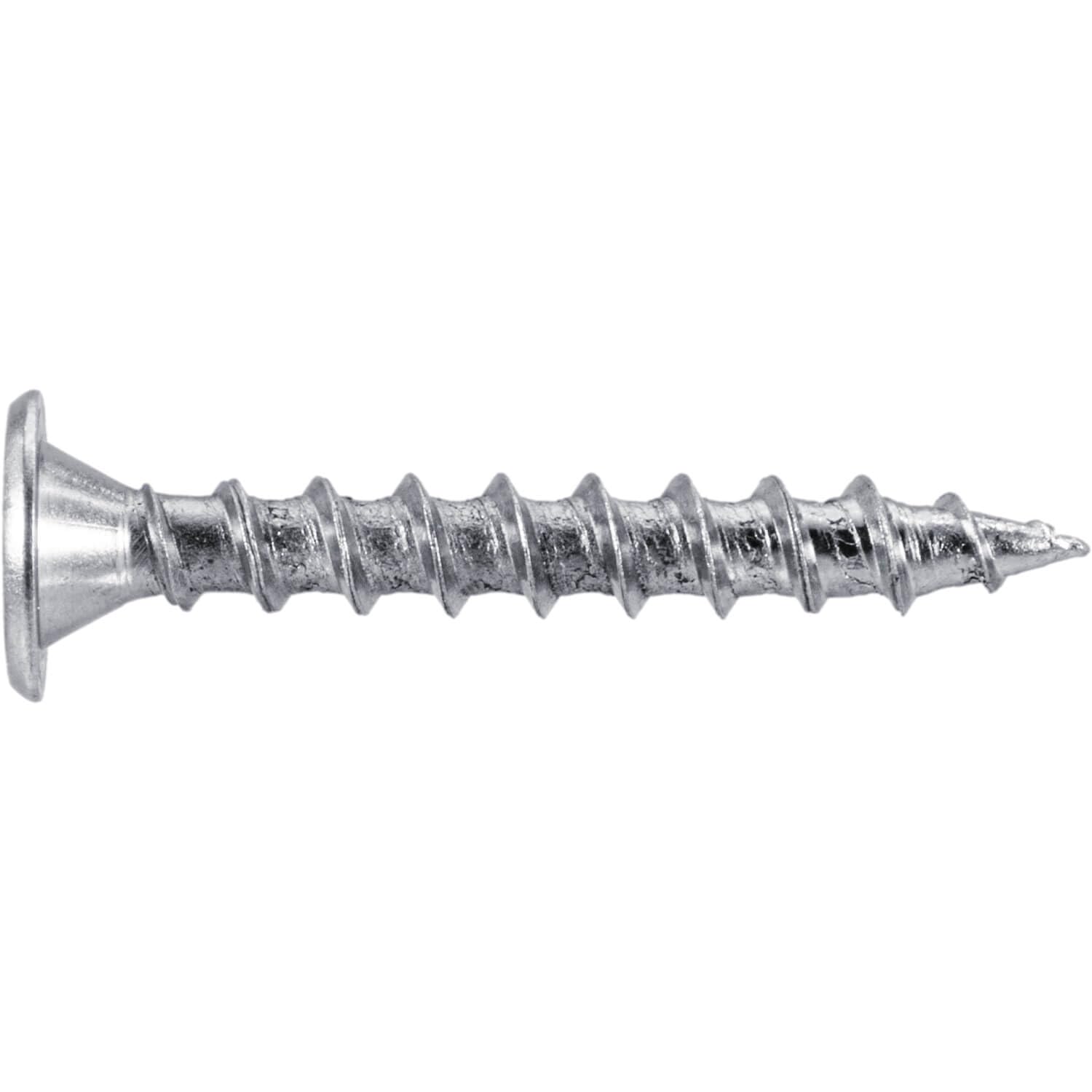 10 x 1-1/2' Low Profile Pancake Head Roofing Screws - Wood to Metal - for Standing Seam Roofs - Zinc Plated - 20 X 250 Bags - 5,000 Screws