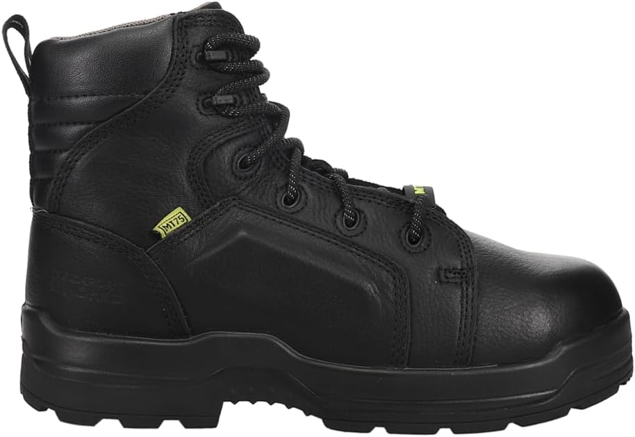 Rockport Mens More Energy 6 Inch Slip Resistant Composite Toe Work/Duty - Black