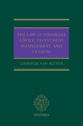 The Law of Financial Advice, Investment Management, and Trading