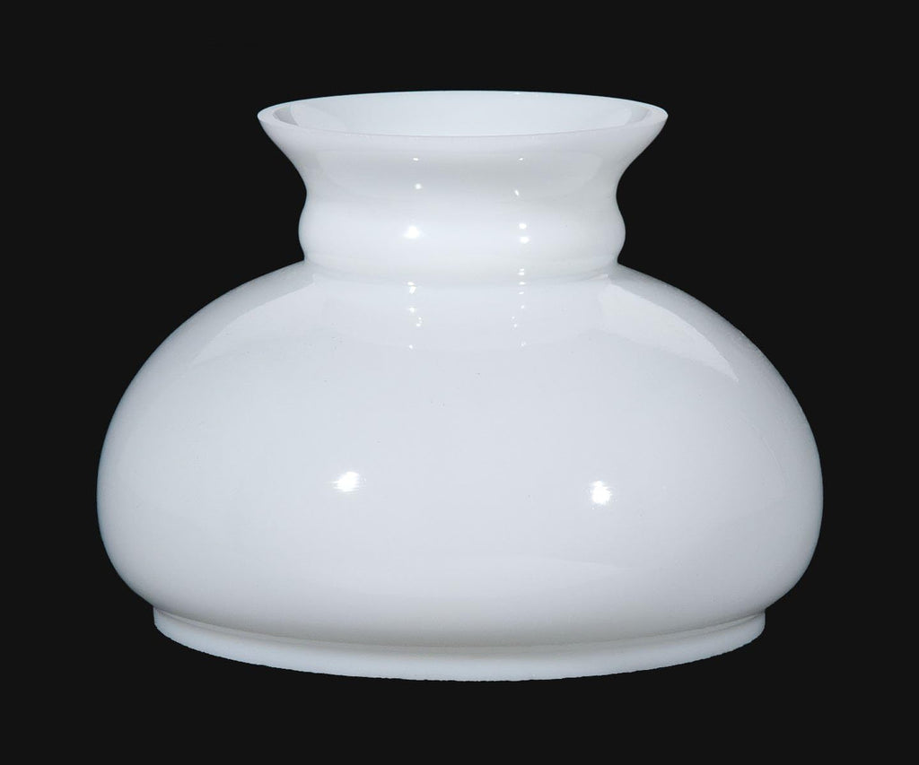 B&P Lamp Opal White Plain Style Student Shade