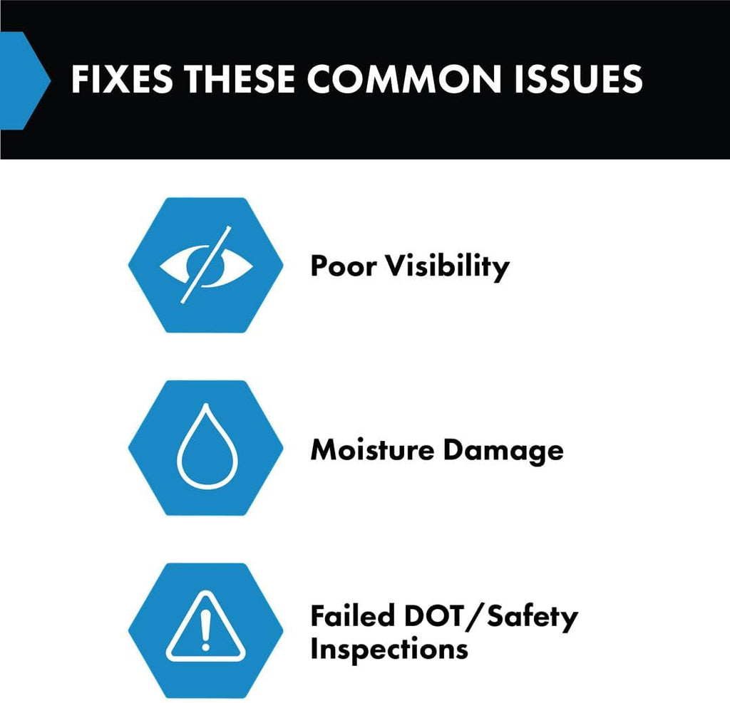 TRQ Driver and Passenger Side Headlight Assembly Set Compatible with 2006–2009 Chevrolet Trailblazer without Full Width Grille Bar 2006 Chevrolet Trailblazer EXT without Full Width Grille Bar