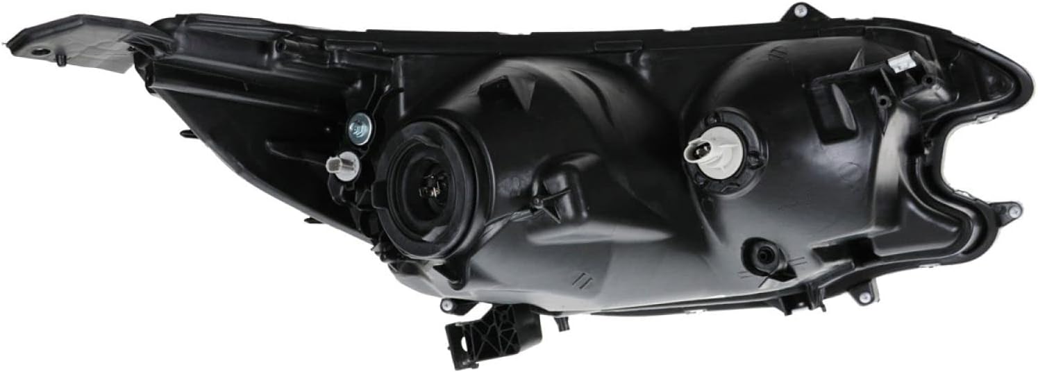 TRQ 2 Piece Headlight Assembly Set Driver & Passenger Side Compatible with Honda CR-V 2012-2014 HO2502148 HO2503148 33100T0AA01 33150T0AA01