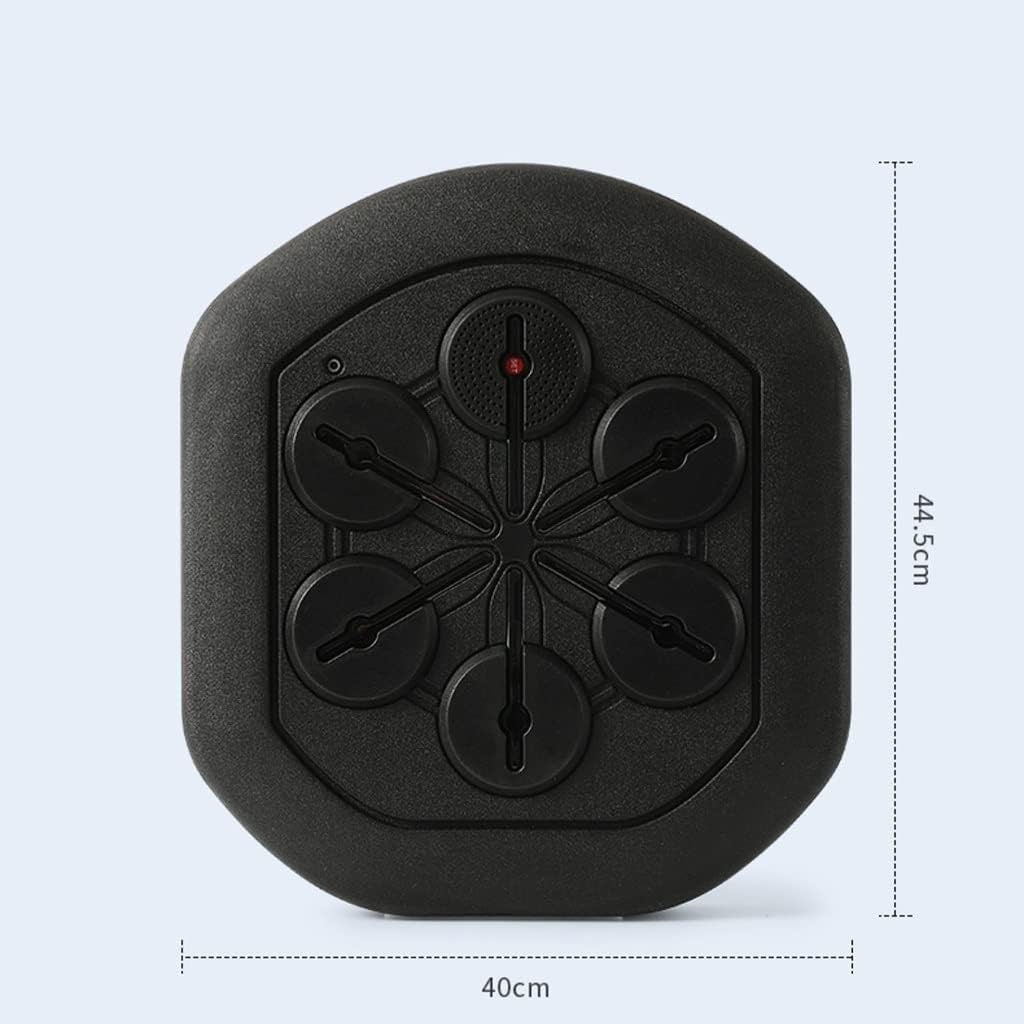 Music Punching, Boxing Machine Wall Mounted Smart Music Boxing Machine with Gloves, Electronic Boxing Target Training Punching Equipment for Home Gym