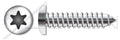 (750 pcs) #10-16 X 2, Self-Tapping Sheet Metal Screws, Type AB, Pan 6Lobe Torx(r) Drive, Stainless Steel