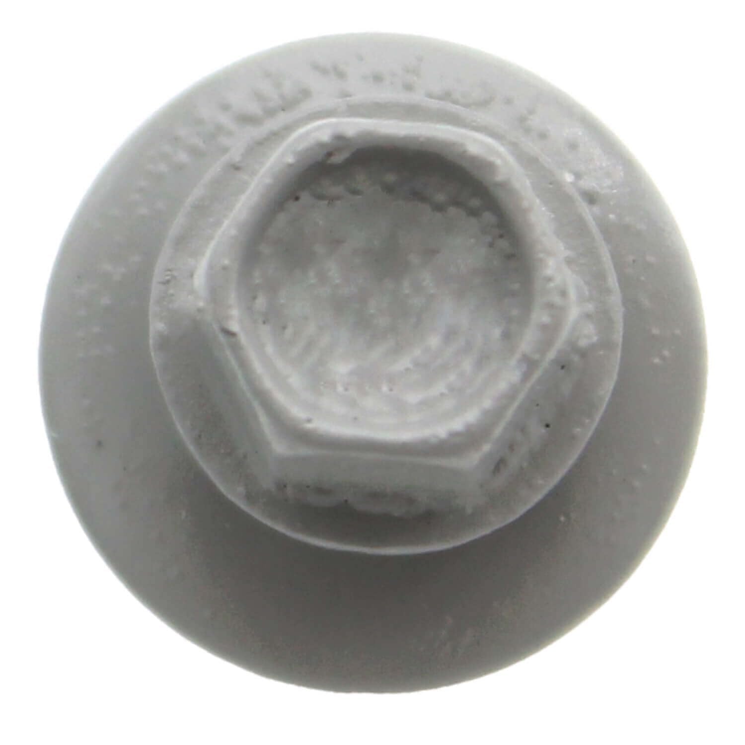 #14 Metal Roofing Screws: (1000) Screws x 1' Old Town Gray Hex Head Sheet Metal Roof Screw. Self Starting/Tapping Metal to woodsheet Metal Screws with EPDM Washer. for Corrugated Roofing