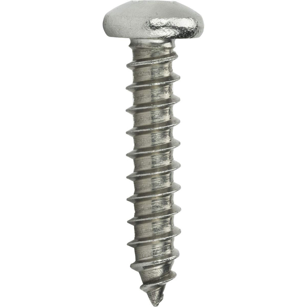 #10 x 2 Square Drive Screws Self Tapping Pan Head Sheet Metal Stainless Qty 250
