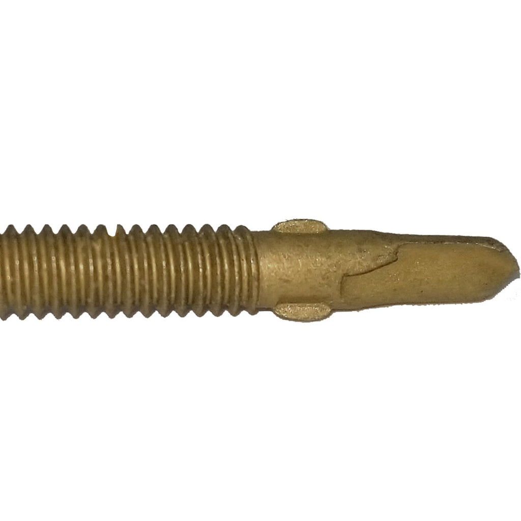 Jake Sales #12x2 Reamer Tek Torx/Star Head Self-Drilling Wood to Metal Screws - for Flatbeds, Trailers or Fastening Wood to Steel -T-30 Torx Screw Head (Full Box 2000 Screw Count)