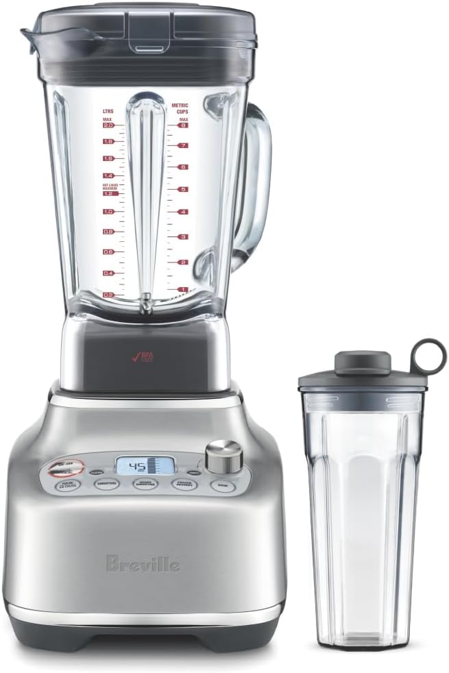 Breville BBL920BSS Super Q Home Blender, Brushed Stainless Steel