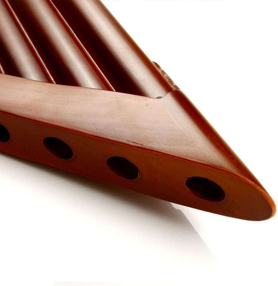 25 Pipes C Key Pan Flute Chinese Traditional Musical Instrument Pan Pipes Easy to Learn (Right Hand)