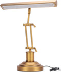 LED Piano Lamp with Dimmer, Piano Light Lamp for Upright Piano, Touch Bedside Table Lamp, Modern Small Lamp for Bedroom, 3000K to 6000K 85 CRI Music Stand Light (US)