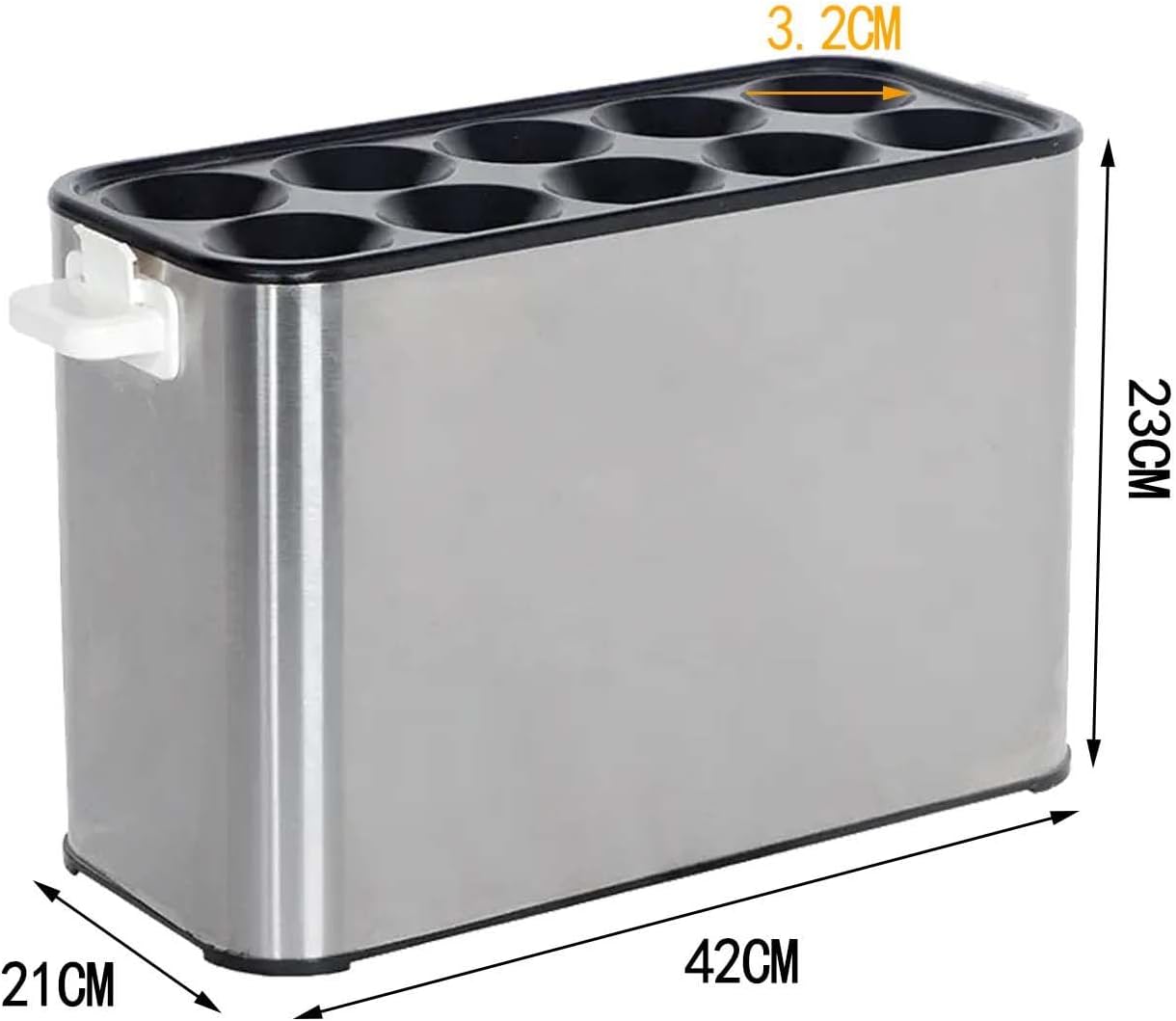NYMFEA Automatic Electric Omelette Maker, Egg Roll Maker, Egg Sausage Hot Dog Roll Maker, Egg Hamburger Boiler Frying Machine Omelette Master 10 Tubes