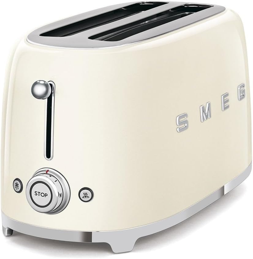 SMEG 4-Slice Toaster | Cream