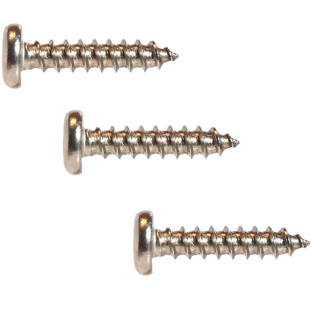 Slotted pan Head Sheet Metal Tapping Screw Stainless Steel #10X2' 500 Pcs self Tapping Screws Metal B2B