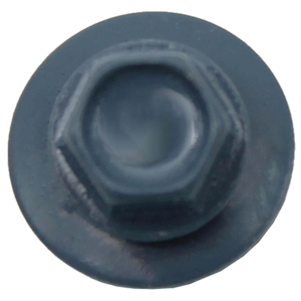 #14 Metal Roofing Screws: (1000) Screws x 1' Ocean Blue Hex Head Sheet Metal Roof Screw. Self Starting/Tapping Metal to woodsheet Metal Screws with EPDM Washer. for Corrugated Roofing