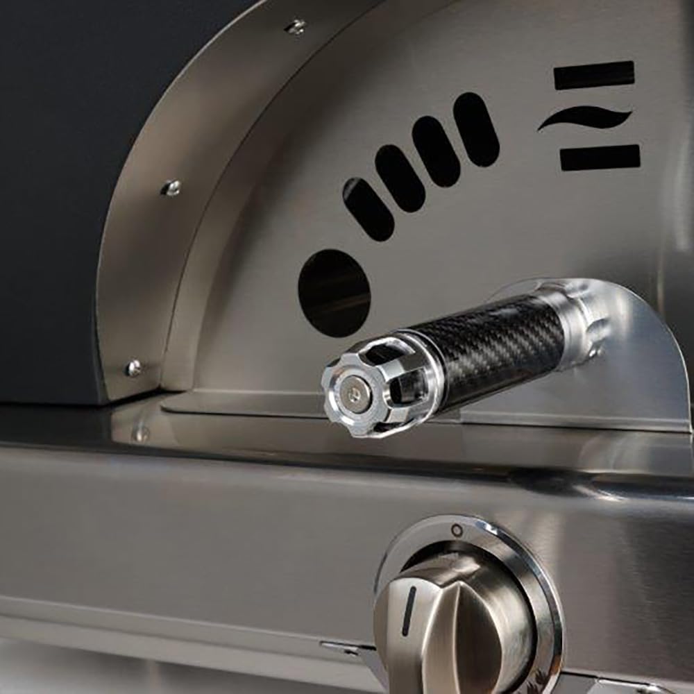 Coyote Outdoor Living 30' Yellow Hybrid Pizza Oven in LP
