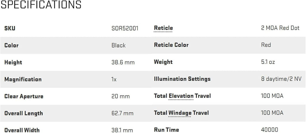 SIG SAUER ROMEO5 GEN I & GEN II 2 MOA Dot Sight - 1x20mm Compact Durable IPX-7 Waterproof Shooting Rifle Sight with Parallax-Free Optical Design & 12 Illumination Settings