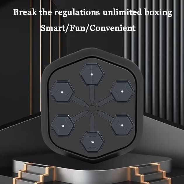 Music Boxing Machine, Electronic Exercise Wall Target, Music Boxing Target Boxinghine Speed Hand Eye Response and Coordination Boxing Equipment for Children and Adults