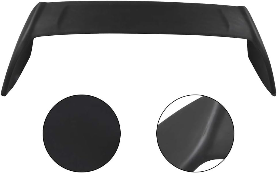 SCITOO ABS Spoiler for 2002-2006 for Acura RSX Trunk Spoiler Roof Lip Kit Wing, Car Exterior Rear Spoiler Kit (Matte Black)