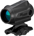 SIG SAUER ROMEO5 GEN I & GEN II 2 MOA Dot Sight - 1x20mm Compact Durable IPX-7 Waterproof Shooting Rifle Sight with Parallax-Free Optical Design & 12 Illumination Settings