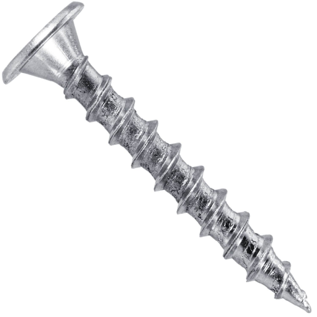10 x 1-1/2' Low Profile Pancake Head Roofing Screws - Wood to Metal - for Standing Seam Roofs - Zinc Plated - 20 X 250 Bags - 5,000 Screws