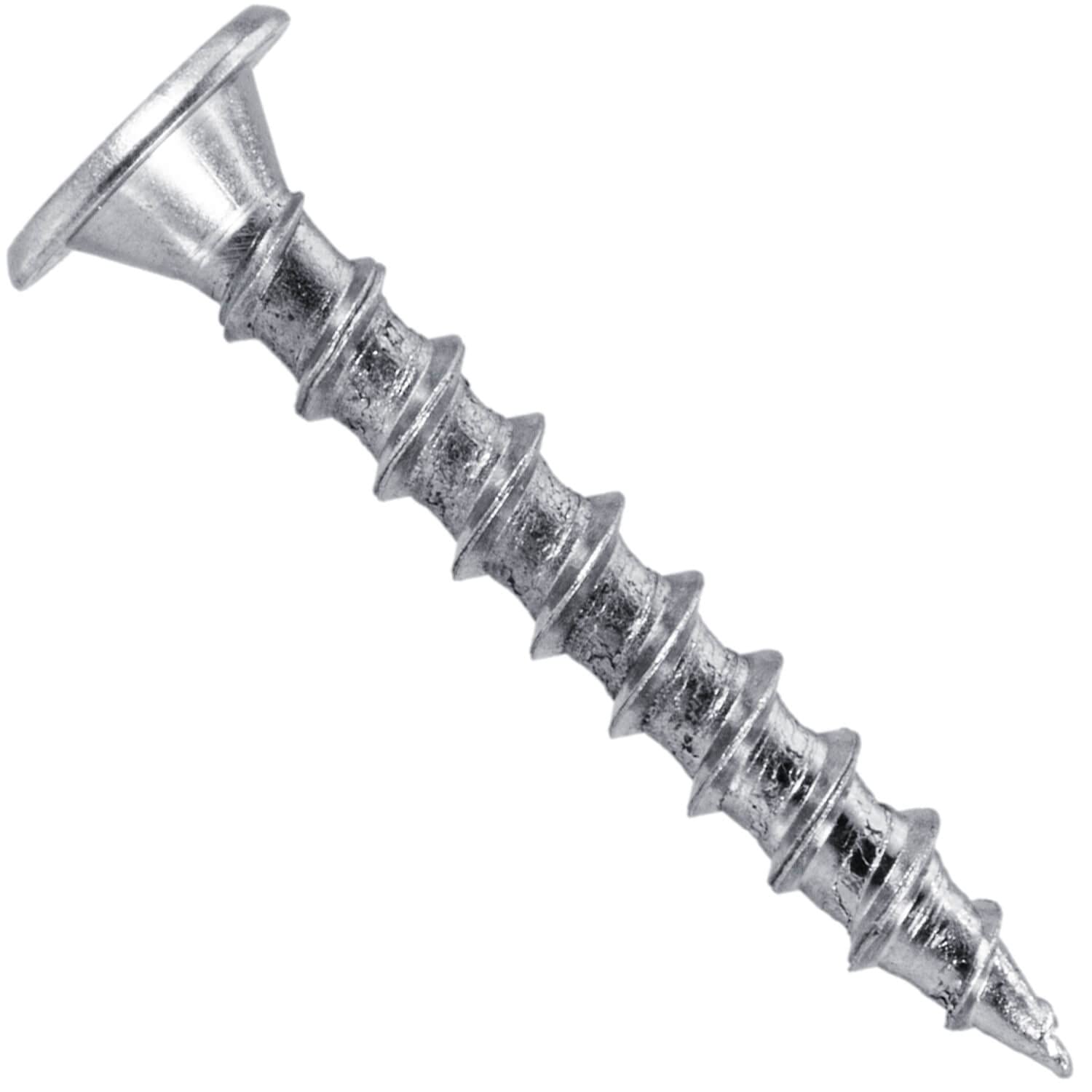 10 x 1-1/2' Low Profile Pancake Head Roofing Screws - Wood to Metal - for Standing Seam Roofs - Zinc Plated - 20 X 250 Bags - 5,000 Screws