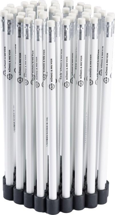 K&M KM16099 Holding Magnet With Pencil - White 50 PC.
