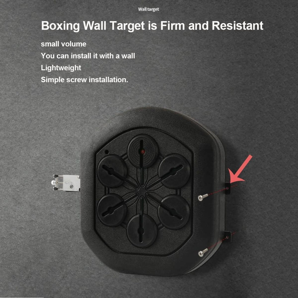 Music Boxing Machine, Boxinghine with Lights, Adults Boxing Equipment Strength Tester Hand Eye Reaction and Coordination Boxing Equipment Stress Release