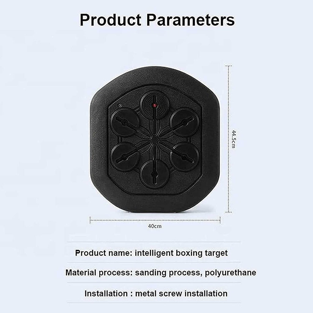 Music Boxing Machine, Musical Boxinghine, Boxing Reaction Target Boxinghine, Rechargeable Connected Boxing Equipment, Children and Adults