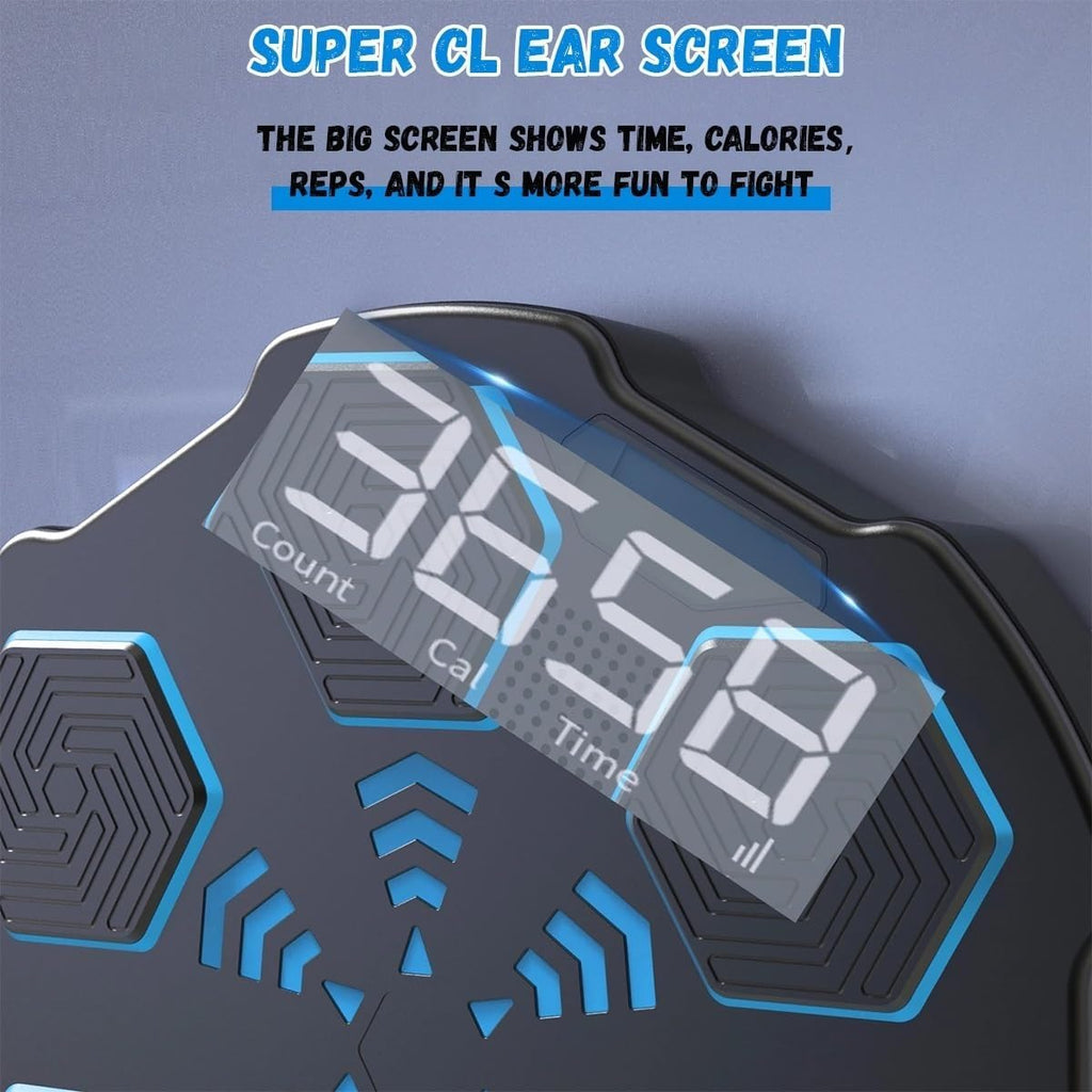 Music Punching, Home Music Boxing Machine, Electronic Music Boxing Machine for Home and Gym, Wall Mounted Boxing Target Workout Machine Punching Pads