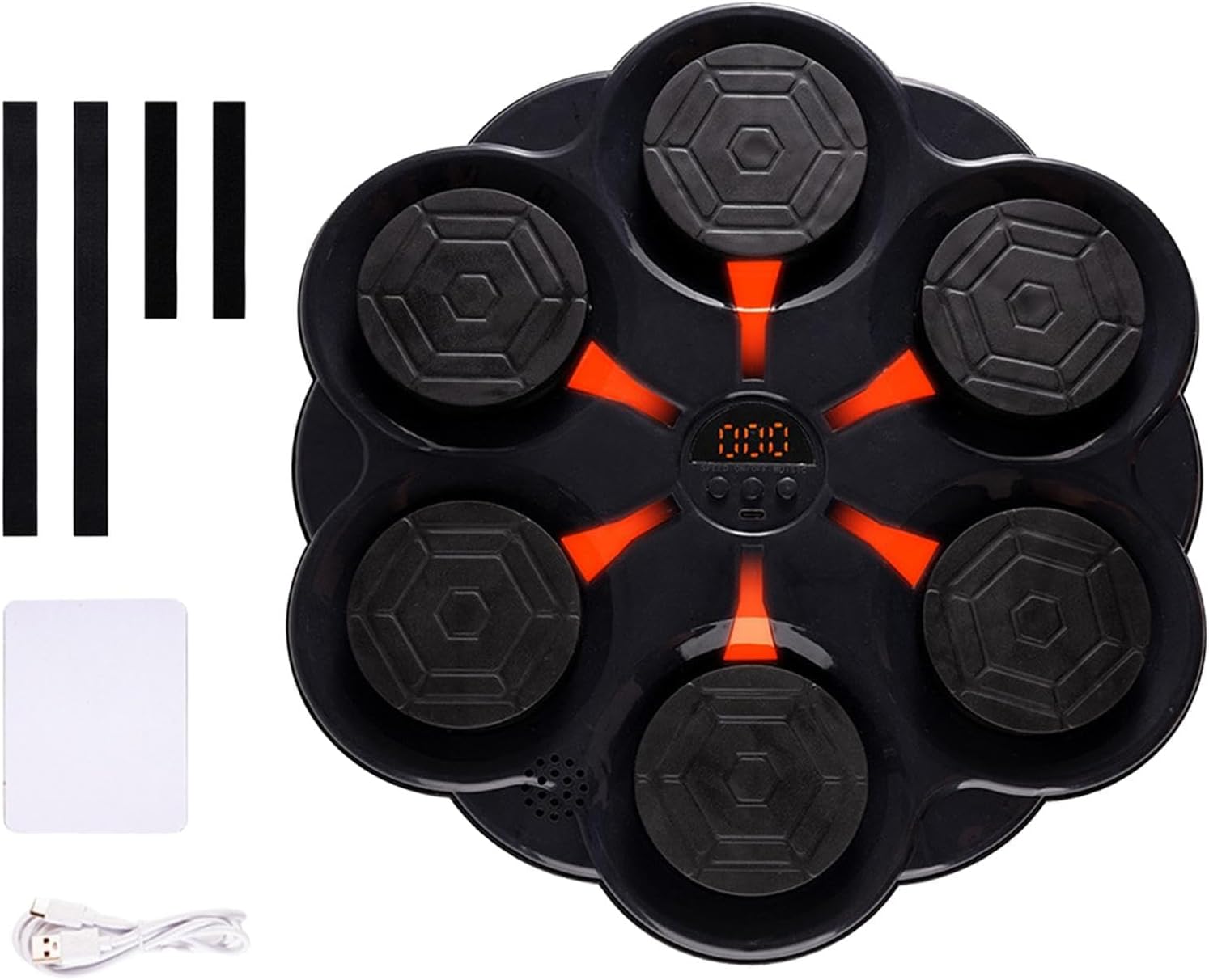 Music Boxing Machine - Boxing Wall Mounting Machine Music Boxing Target | USB Charging Boxing Machine Music Boxing Target for Adults Kids Training Equipment for