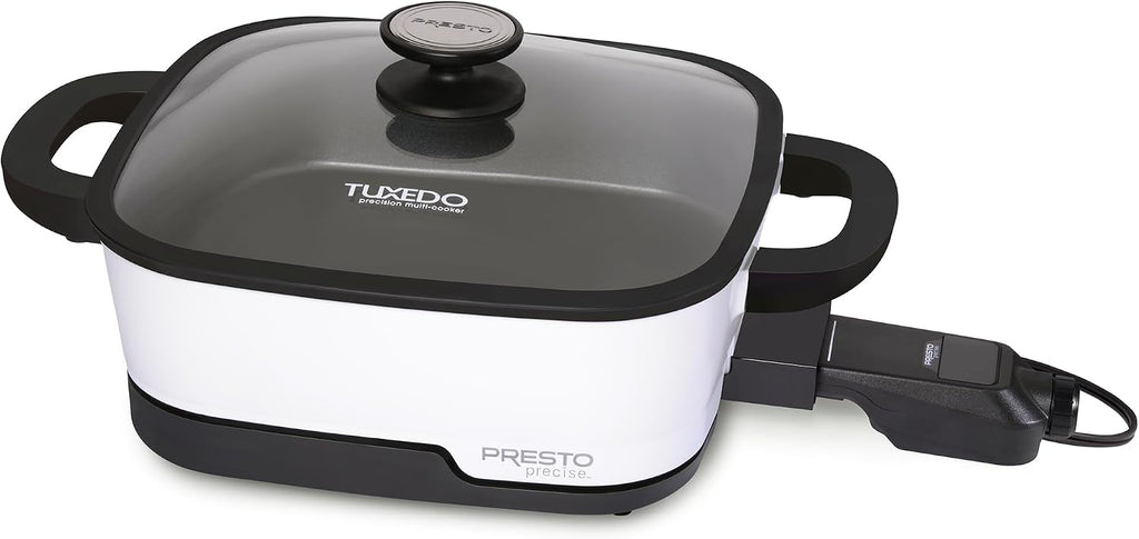 Presto 07118 Tuxedo™ Digital Precision Skillet Multi-Cooker
