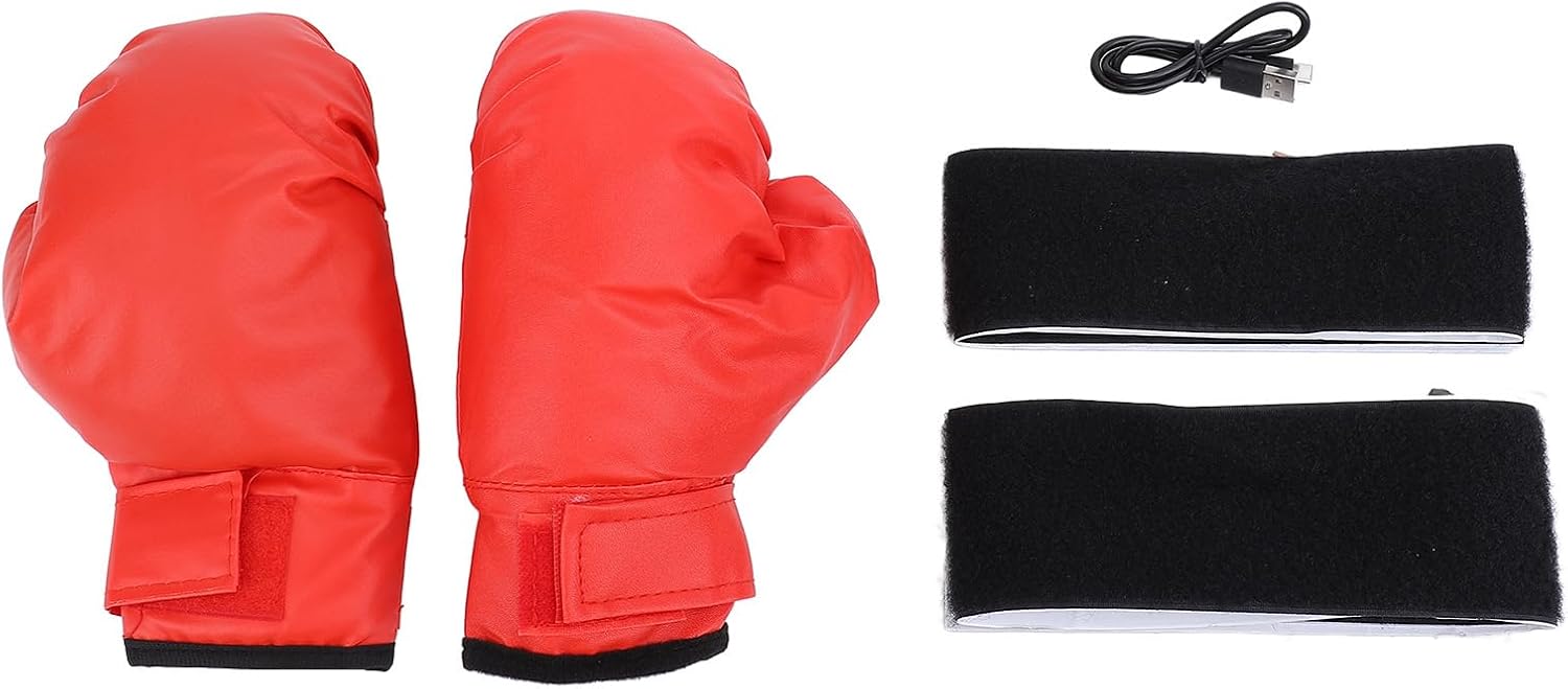 Pilipane Smart Music Boxing Machine Wall Mounted Boxing Training Machine Relieve Stress Music Boxing Trainer for HOM Gym (Adult Version)