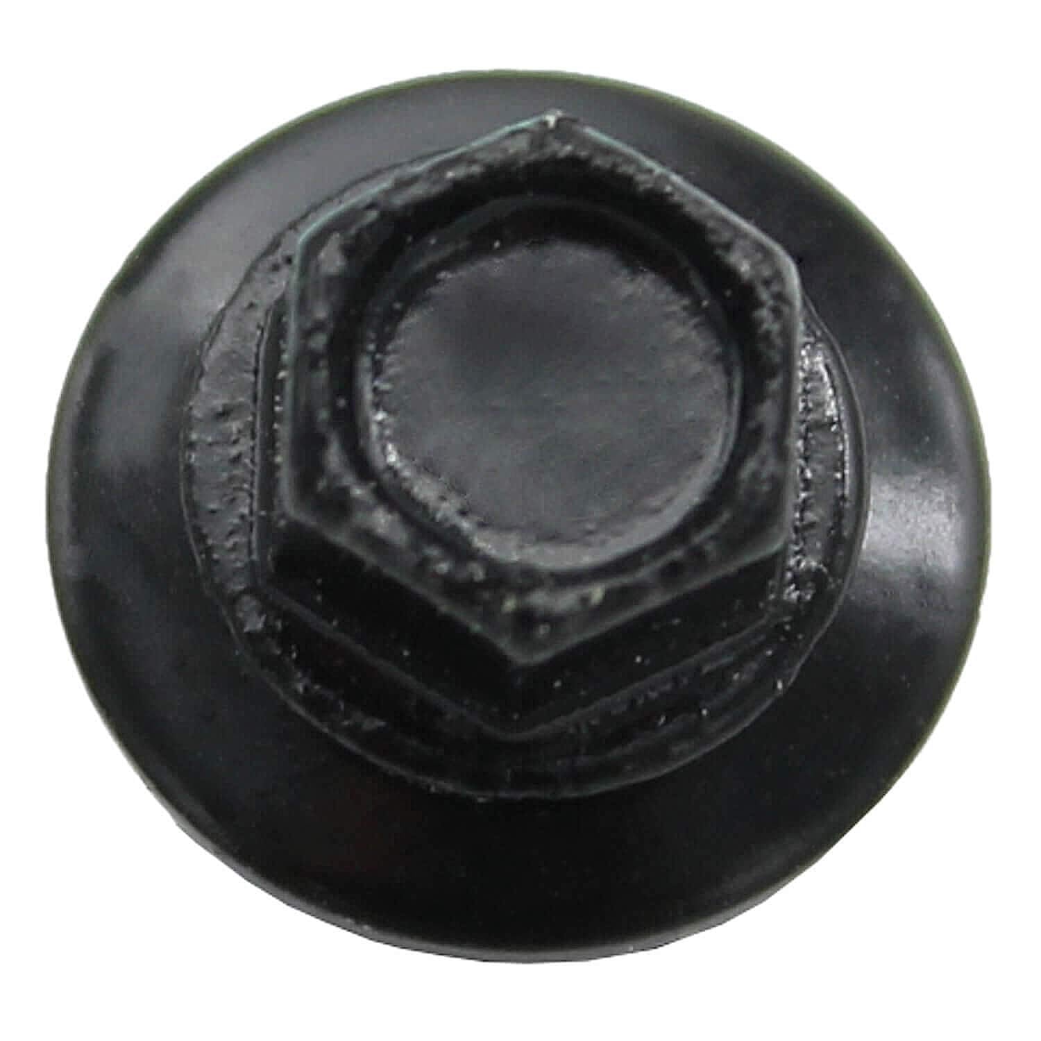 #14 Metal Roofing Screws: (1000) Screws x 1' Black Hex Head Sheet Metal Roof Screw. Self Starting/Tapping Metal to Wood Sheet Metal Screws with EPDM Washer. for Corrugated Roofing